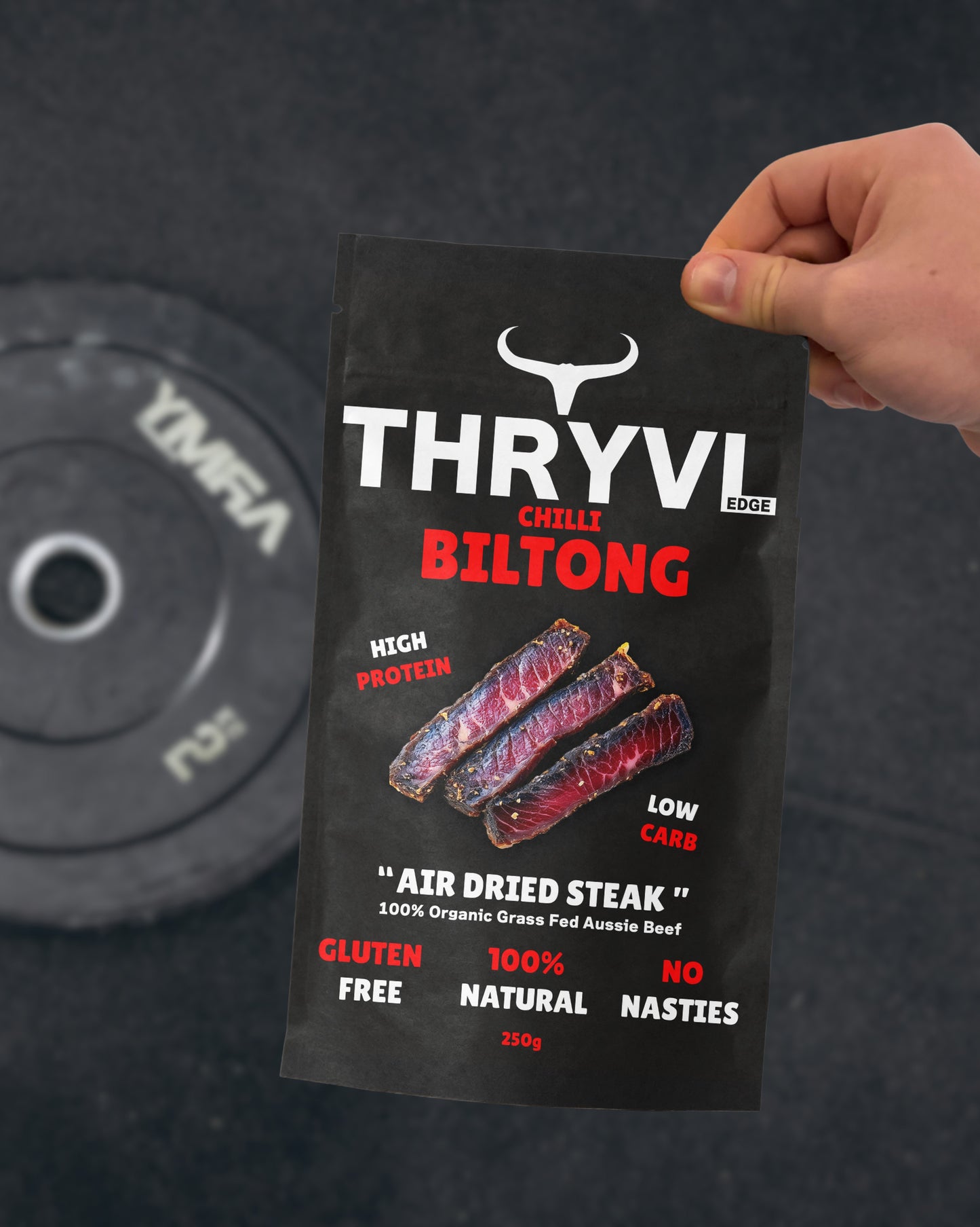 High Protein Biltong (250g)
